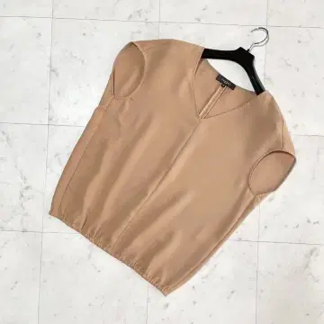 새상품급 Demi-Luxe BEAMS 블라우스 프렌치 슬리브 38