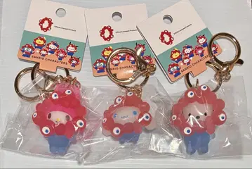 산리오 미야쿠미야쿠 콜라보 키링 3개 세트