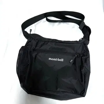 미사용 mont-bell 포켓터블 라이트 숄더 S 블랙