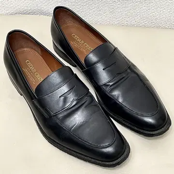 [ CEDAR CREST ] 시더 크레스트 코인 로퍼 블랙 27cm