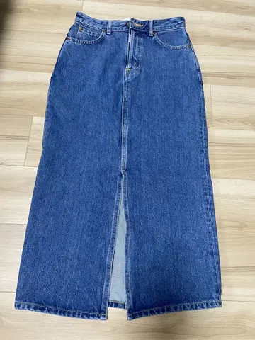 [Spick and Span SOMETHING] 데님 타이트 롱 스커트