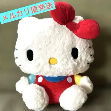 헬로키티 레트로 카라돌 GJ 봉제 인형 택 포함 새상품