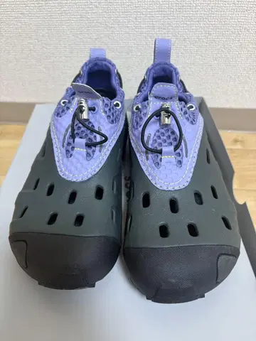 Marmot Crocs 아웃도어 샌들 그레이 보라색
