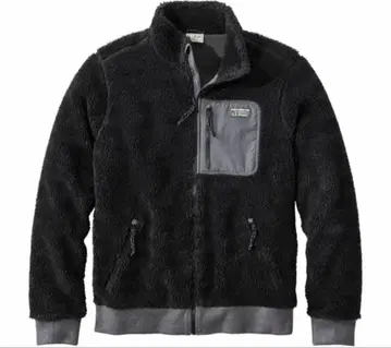 LL Bean 쉘파 플리스 자켓 L 사이즈 블랙