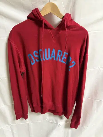 DSQUARED2 레드 후드티 L 사이즈