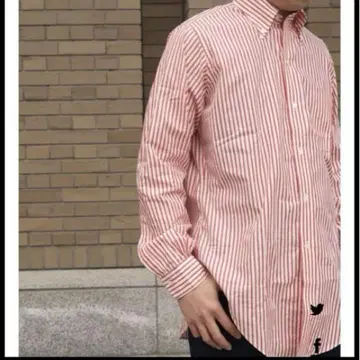 ANATOMICA BD Shirt Candy stripe RED