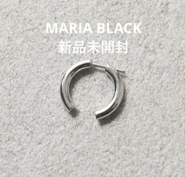 MARIA BLACK BROKEN 18 EARRING 실버