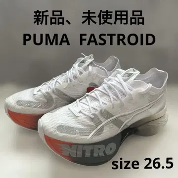 [새상품, 미사용품] PUMA FASTROID size 26.5 화이트