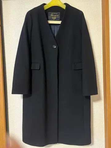 SLOBE IENA 노카라 코트 블랙