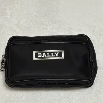 [ 새상품급 ] 발리 BALLY 세컨드 백 클러치백 나일론 블랙