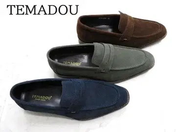 TEMADOU 핸드메이드 모카신 BROWN/41/1716-N23