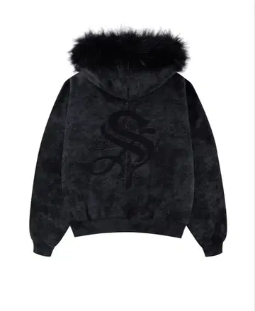 SUPPLIER 서플라이어 퍼 크로스 지퍼 후드티 택 포함