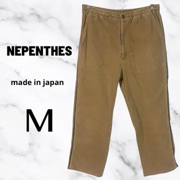 [ NEPENTHES ] 빈티지 플리스 트랙 팬츠 크롭 기장 일본제