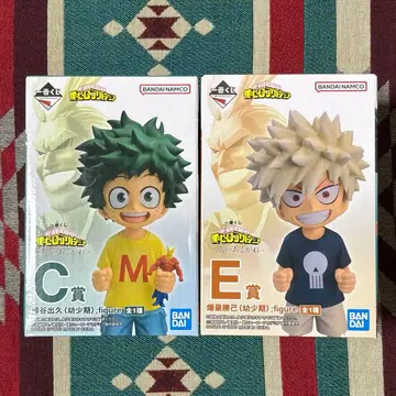 제일복권 히로아카 미도리야 이즈쿠 바쿠고 카츠키 유년기 피규어