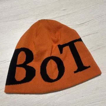 BOTT 니트 모자 비니 오렌지