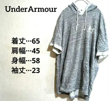 언더아머 후드 부착 오버 사이즈 후드티 EG / GG / XL