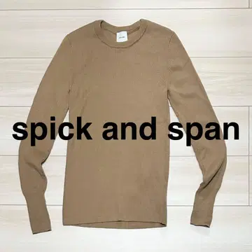 새상품급 [Spick & Span] 울 리브 니트