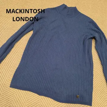 MACKINTOSH LONDON 니트 블루 터틀넥