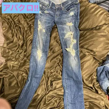 아바크롬비 데미지 진 아바크롬비 샵 구매 새상품급