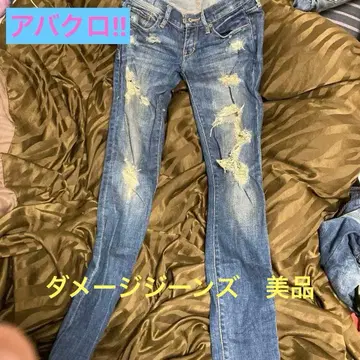 아바크롬비 데미지 진 아바크롬비 샵 구매 새상품급