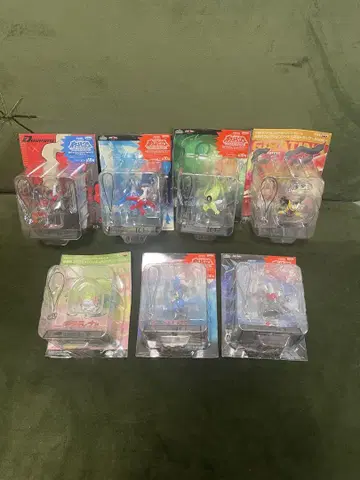 포켓몬 받침대 포함 컬렉션 피규어 스트랩 라티오스 뮤우 7개