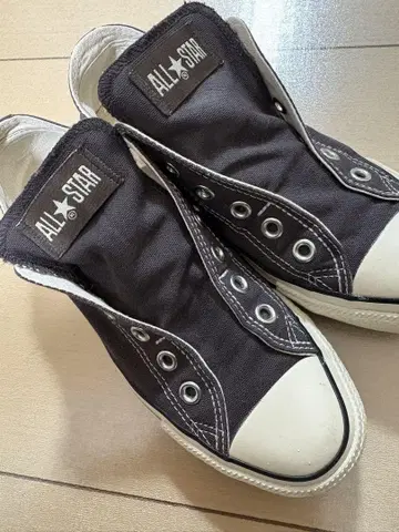 ALL STAR 브라운 슬립온 24cm