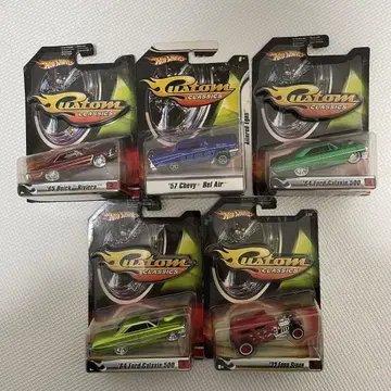Hotwheels 커스텀 CLASSICS 5개 세트