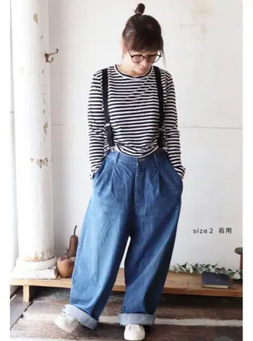 미사용 새상품 베리떼꾸르 데님 팬츠 VC2328-A