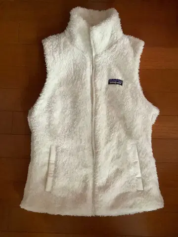 patagonia 플리스 베스트 S 화이트 우먼 로스 가토스 베스트