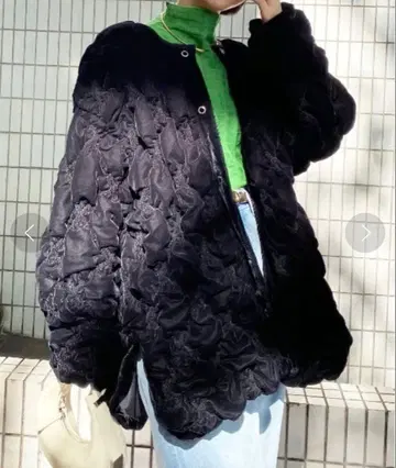 AMERI VELOUR QUILTING BLOUSON
