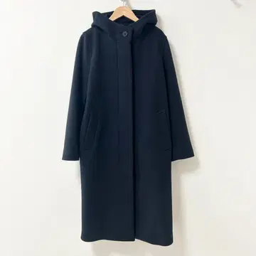새상품급 MACKINTOSHLONDON 후디드 코트 네이비 38