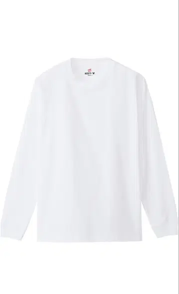 BEEFY-T 롱 슬리브 XL 화이트