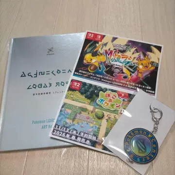 [ 미사용 새상품 ] PokemonLegendsZA ARTBook 키링