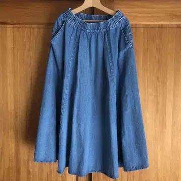 Dickies (디키즈) 이지 플레어 스커트 (데님)