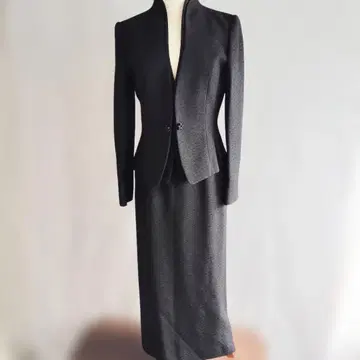 SOIR PERLE 2세트 블랙 스커트 수트 사이즈 7