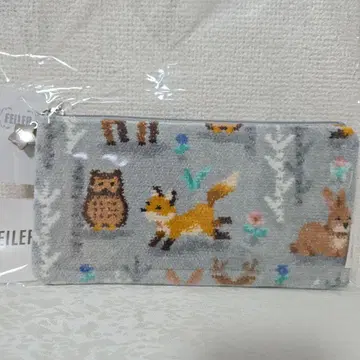 FEILER 플랫 파우치 윈터 애니멀즈
