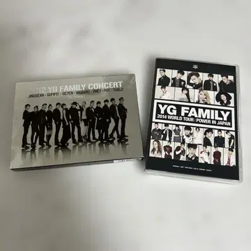 YG FAMILY CONCERT 2012 & 2014 DVD 2세트