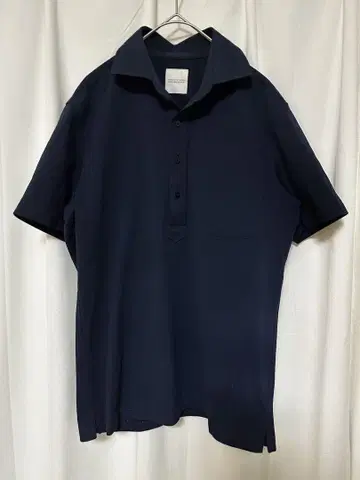 MACKINTOSH PHILOSOPHY 네이비 피케 셔츠