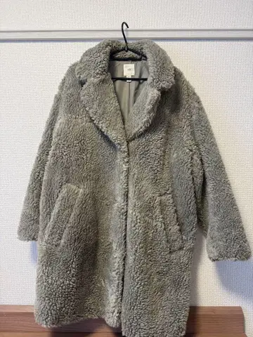 그린 보아 자켓 롱 기장