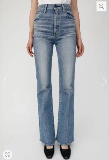 [ 새상품급 ] MOUSSY MVS FLARE 23inc blue