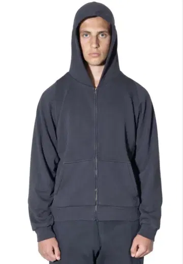 YEEZY X GAP ZIP-UP HOODIE NAVY XL