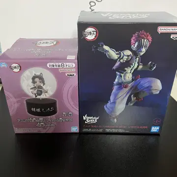 귀멸의 칼날 피규어 코쵸우 시노부 푸칫토 아카리마스 아카자