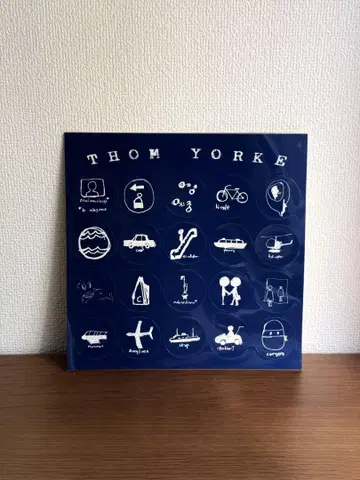 톰 요크 THOM YORKE oficial 스티커 2장