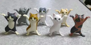 고양이 펜꽂이 3 늘어진 귀 장모 Ver 세트