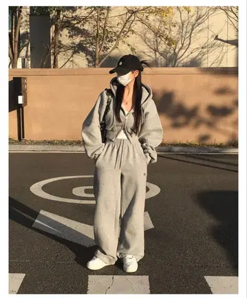 베이델리 후드 집업 팬츠 세트