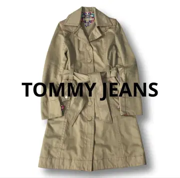 [ 새상품급 ] 타미진스 타미힐피거 트렌치코트 라이트 브라운 S