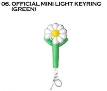 OFFICIAL MINI LIGHT KEYRING (GREEN)