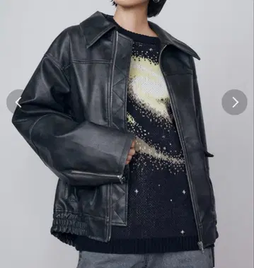 EMODA 빈티지 오버 블루종