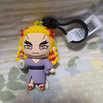 귀멸의 칼날 키링 렌고쿠 쥬로 백 클립