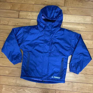 새상품급 adidas TERREX 후드 부착 패딩 자켓 네이비 S사이즈